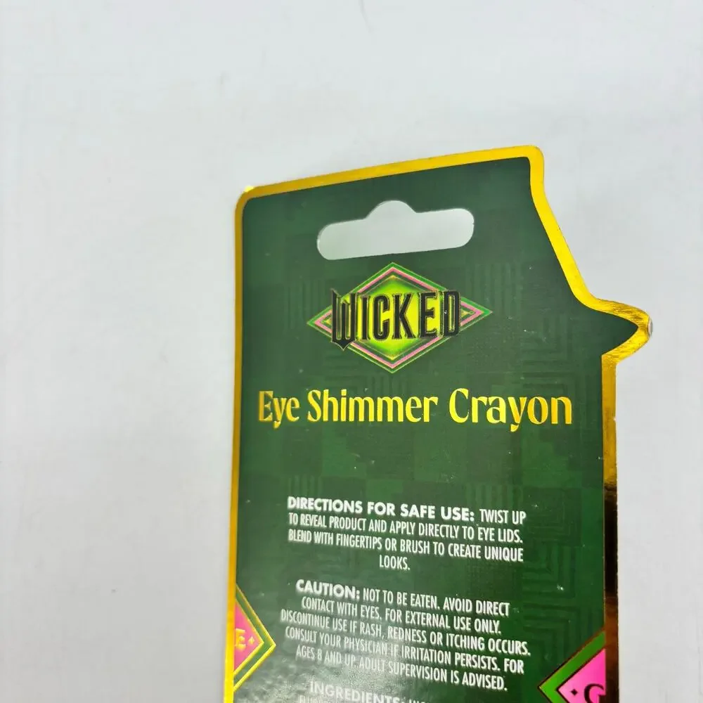 Taste Beauty Wicked Eye Shimmer Crayon Gold Gray Eyeshadow